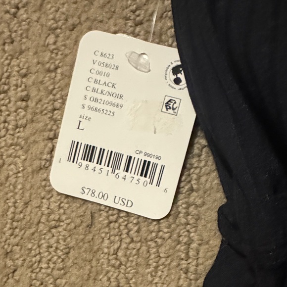 🆕 FP Movement by Free People Black Skort with Pockets. L. NWT!💥 - Picture 5 of 7